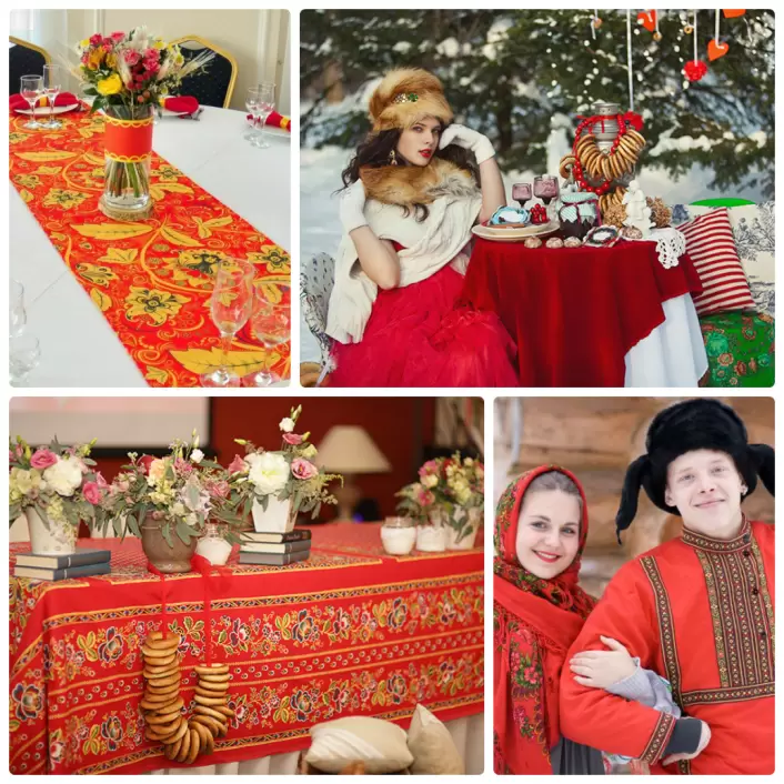 Свадьба в русском стиле фото