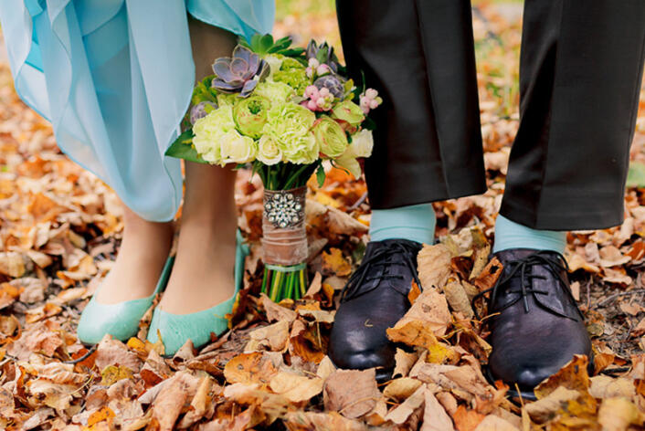 в чем пойти на свадьбу осенью