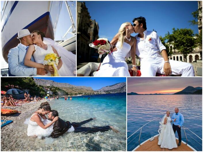 Символическая свадьба в Хорватии